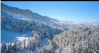 山川银庄素裹雪景短视频素材