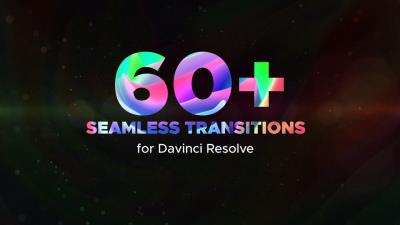 【达芬奇模板】60个平移缩放扭曲动态无缝转场预设 Dynamic Transitions