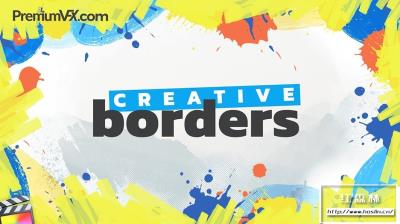 【FCPX插件】50种创意视频边框叠加装饰特效 PremiumVFX – Creative Borders