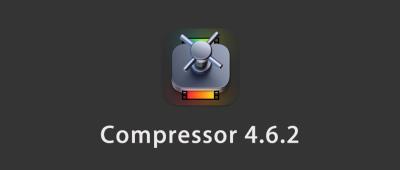 【软件】苹果电脑视频压缩编码转码输出软件 Compressor 4.6.2 英/中文版