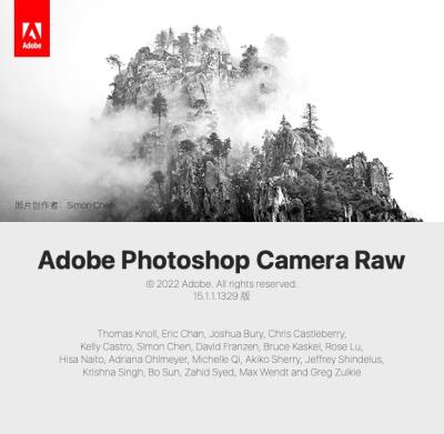 【ACR滤镜】Adobe Camera Raw滤镜 15.1.1.1329 支持Win/Mac