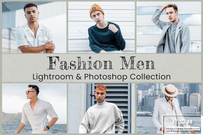 【调色预设】11款干净明亮清爽通透时尚男士摄影Lightroom预设LUT预设 Fashion Men Lightroom Photoshop LUTs