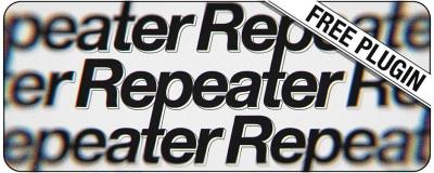 【AE插件】复制任意图层矩阵排列重复镜像偏移动画 Repeater v1.0.3 +使用教程 Win/Mac汉化中文版