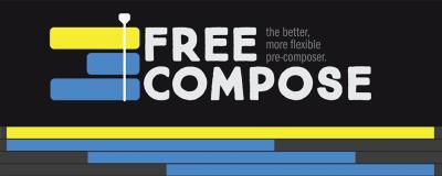 【AE脚本】图层分组整理管理工具 Free Compose v1.5 +使用教程 支持Win/Mac