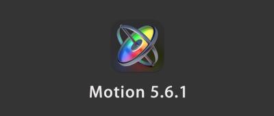 【软件】苹果电脑运动图形工具视频特效制作软件 Motion 5.6.1 英/中文版