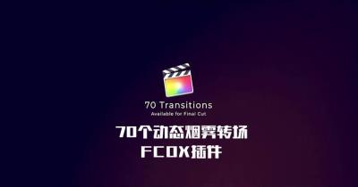 【FCPX插件】70种漂亮抽象动态烟雾蒙板遮罩溶解过渡转场动画 Smoke Transitions