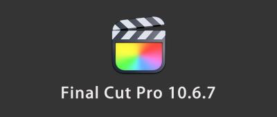 【软件】苹果电脑视频剪辑软件 Final Cut Pro X 10.6.7 英/中文版