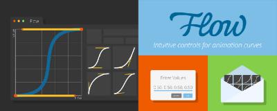 【AE脚本】关键帧缓入缓出曲线调节工具 Flow v1.5.1 +使用教程 支持Win/Mac