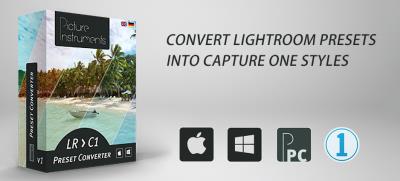 【软件】Lightroom预设转换飞思C1预设工具 Picture Instruments Preset Converter Pro 1.1.0 支持Win/Mac