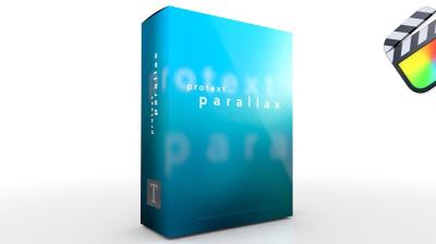 【FCPX插件】三维空间透视视觉差文字标题动画 Pixel Film Studios – ProText Parallax