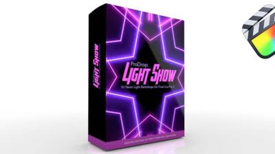 【FCPX插件】36组动感绚丽大舞台背景VJ视觉特效动画 Pixel Film Studios – ProDrop Light Show