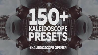 【PR预设】150种对称镜像万花筒视觉效果动画PR预设 Kaleidoscope Presets