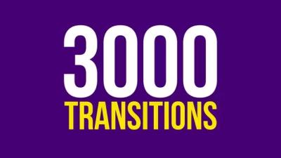 【视频素材】3000个多类型遮罩蒙板转场过渡图形动画 Transition Mattes Mega Pack