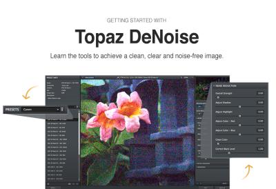 【PS插件】最新PS降噪神器 AI人工智能降噪插件Topaz Denoise v6 支持Win/Mac