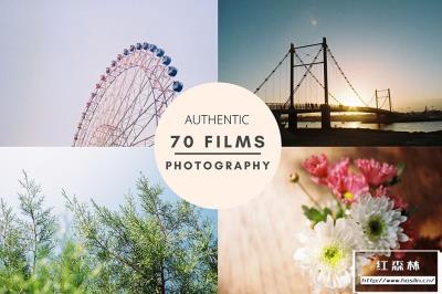 【图片素材】70张模拟35毫米胶片相机摄影照片 70 Films Photography Bundle