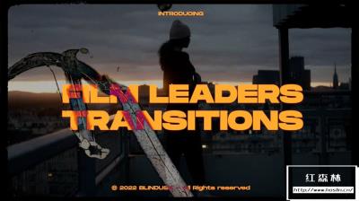 【4K视频素材】40个老电影胶片刮痕污渍过渡转场4K合成动画 Film Leaders Transitions