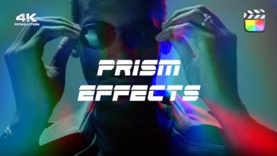 【FCPX插件】30种棱镜折射眩晕视觉特效 Prism Effects