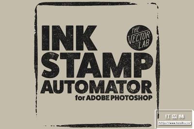 【PSD模板】仿古印章艺术图章印泥油墨纹理邮戳生成效果PSD模板 Ink Stamp Automator