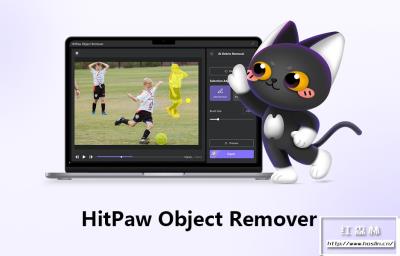 【软件】AI智能视频去水印抠像背景物体去除工具 HitPaw Object Remover v1.0.0.16 Win中文版