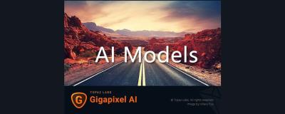 AI智能图片放大软件Topaz Gigapixel AI 加速计算模型配置文件离线包 AI Models 仅Win系统