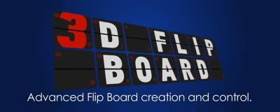 【AE脚本】字母数字三维翻页动画效果AE脚本 3D Flip Board v1.17 + 使用教程