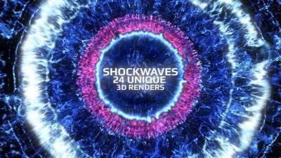 【AE模板】24种震撼魔法能量冲击波爆炸特效合成动画 Shockwaves Pack