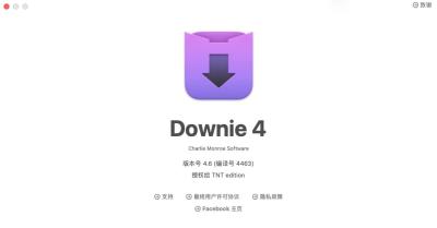 【Mac软件】Mac电脑强大好用的在线视频下载软件 Downie 4.6(4463) 中文版