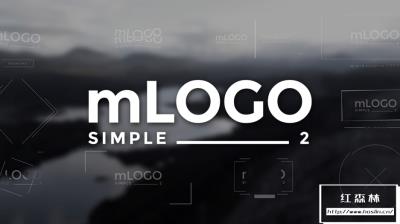 【FCPX插件】30个优雅简洁Logo标志片头动画 motionVFX – mLogo Simple 2