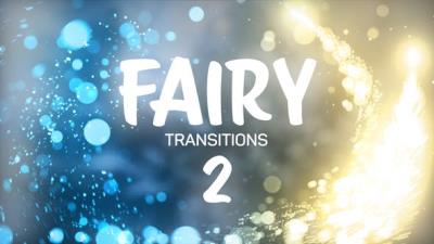 【PR模板】25种精美漂亮魔法粒子拖尾转场特效(含音效) Fairy Transitions 2