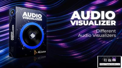 【AE/PR模板】20组现代音频可视化音乐播放器动画 AEJuice – Audio Visualizer