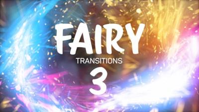 【PR模板】25种精美漂亮魔法粒子拖尾转场特效(含音效) Fairy Transitions 3