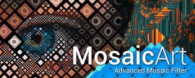 【AE插件】高级马赛克动态平铺视觉特效 MosaicArt v1.0.0 Win汉化中文版