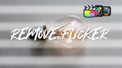 【FCPX插件】视频去闪烁消除频闪工具 Remove Flicker 中英文版 支持M1