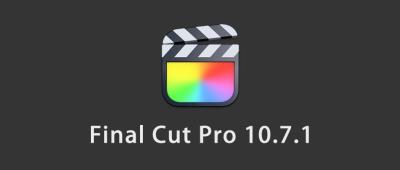 【软件】苹果电脑视频剪辑软件 Final Cut Pro X 10.7.1 英/中文版