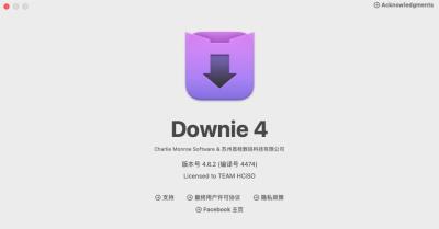 【Mac软件】Mac电脑强大好用的在线视频下载软件 Downie 4.6.2(4474) 中文版