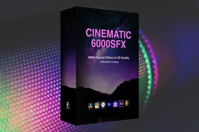 【音效】6000个终极多类型电影高品质无损音效包 ProfessionalSongs 6000+ Cinematic SFX Ultimate Bundle Pack