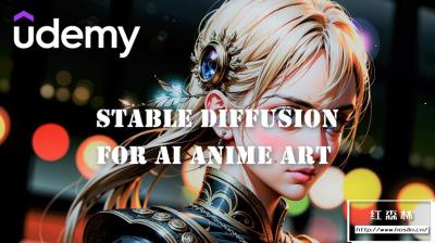 【视频教程】利用Stable Diffusion创建动漫艺术图像使用AI绘画赚钱 Stable Diffusion for AI Anime Art: Make Money with AI Art