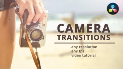 【达芬奇模板】11种摄像机对焦取景器效果转场过渡预设 Camera Transitions DR