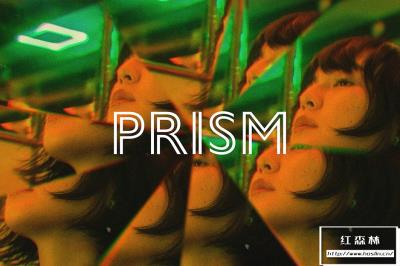 【PSD模板】梦幻抽象万花筒棱镜玻璃折射PS特效模板 Prism Kaleidoscope Photo Effect