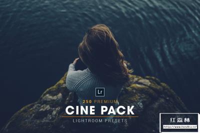 【LR预设】250款专业人像旅拍风光摄影色彩增强调色Lightroom预设 250 Premium Cine Lightroom Presets