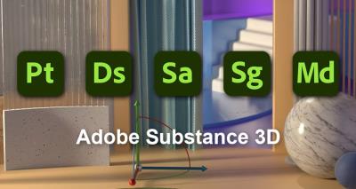 【软件】3D绘画贴图纹理材质制作管理软件套装 Adobe Substance 3D 系列 Win/Mac中文版 持续更新