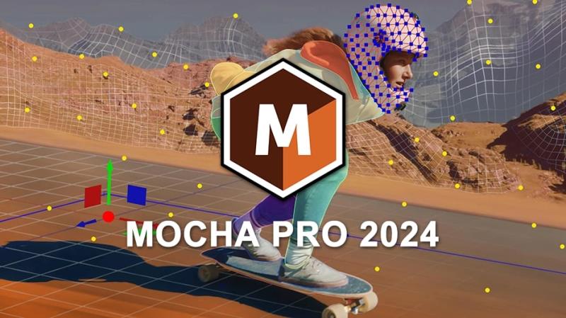 摄像机平面跟踪反求特效软件AE/PR/达芬奇OFX插件 Mocha Pro 2024 v11.0.0 Mac版