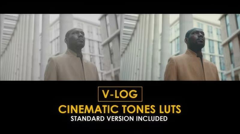 【调色预设】15款时尚梦幻电影视频Vlog颜色分级调色LUT预设 V-Log Cinematic Tones and Standard Color LUTs