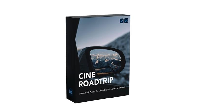 【LR预设】10款公路旅行电影风光摄影调色Lightroom预设 Urbexmode – Cine  Roadtrip Presets Pack