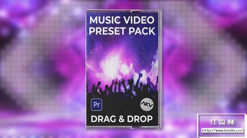 【PR预设】75种动感MV音乐视频转场和特效 AKV Studios – Music Video Essentials Pack