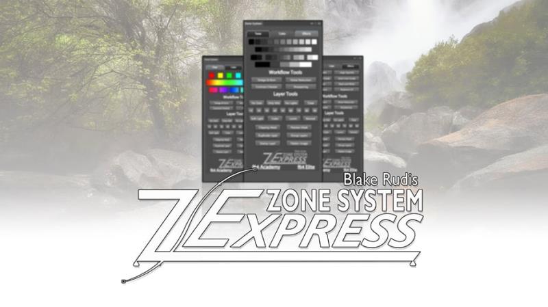 【PS插件】PS区域控制扩展面板 Zone System Express Panel 5.0.1 Win版 +使用教程