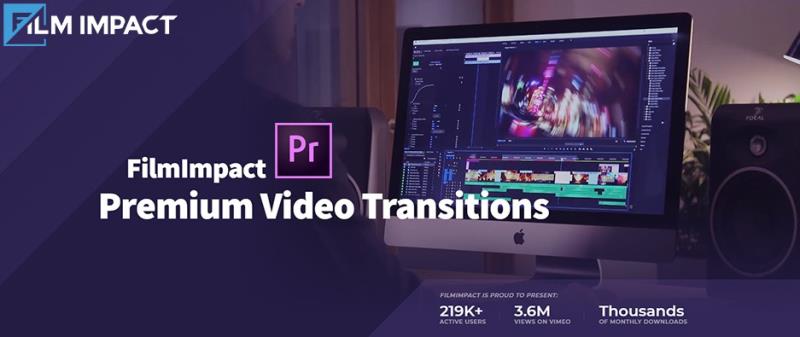 【PR插件】75个专业PR特效转场插件合集包 FilmImpact Premium Video Effects V5.1.1 Win版